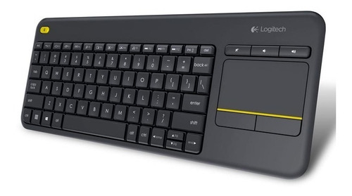 Teclado Inalambrico Logitech K400 Plus Tv Negro Español