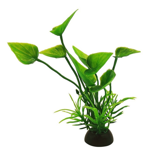 9 Plantas Plástico Decoración Acuario 5cm Surtidas Lomas