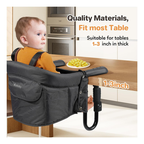 Gancho Ezebaby En Sillas Altas, Clip Seguro En Silla Alta Un