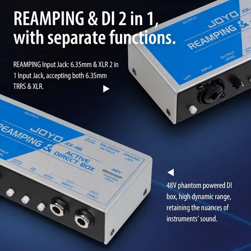 Reamplificación Pasiva Y Caja Directa Activa Activa, C...