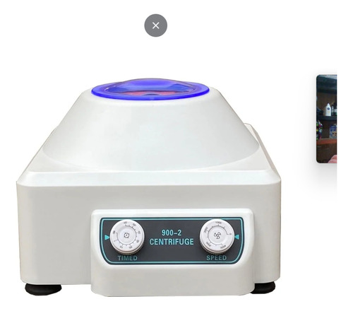 Centrifuga 6 Tubos Mod. 900-2 Laboratorio Veterinaria Plasma 50 Hz