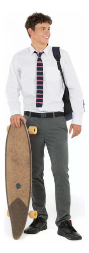 Pantalón Colegio Hombre Maui And Sons Gris