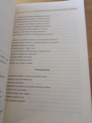 Mi Sentir / Narraciones Poéticas - María Teresa Domínguez S. (Usado)
