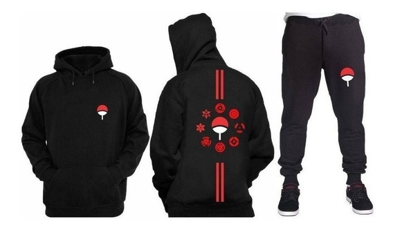 blusa de frio clã uchiha