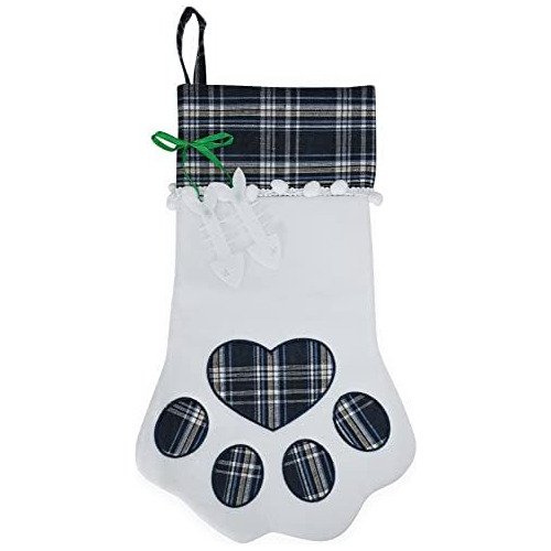 Calcetín De Pata De Mascota Navidad, Lindos Calcetines...