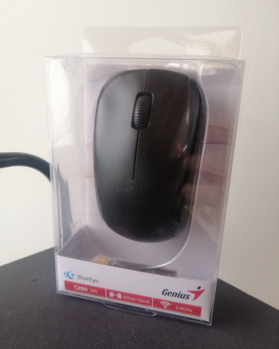 Mouse Inalámbrico Blueeye Genius Nx-7000 1200dpi Wireless Bk