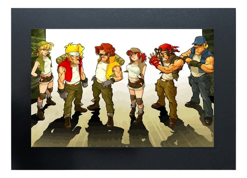 Cuadro De Metal Slug # 4