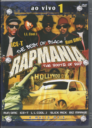 Rapmania - The Roots Of Rap Ao Vivo Vol 1 - Dvd