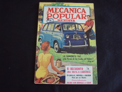 Revista Mecanica Popular (sept 1958) Camioneta Fiat