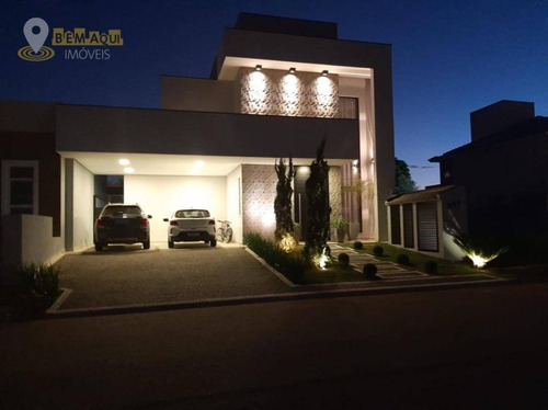Imagem 30 de 30 de Casa Nova Linda E Mobiliada, Por R$ 1.600.000 - Condomínio Ao Lado Do Shopping Plaza Itu!!! - Ca1383