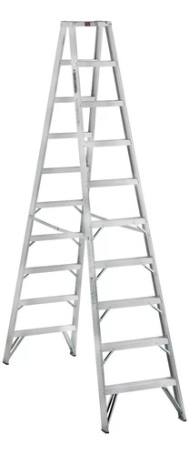 Escalera Aluminio Tijera Doble De 2.32m C-2231-08 Profesiona