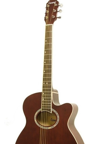 Guitarra Acustica Leonard Color Marron La267wa