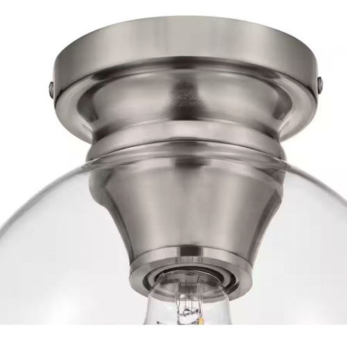 Lampara De Techo Moderna Luz Decorativa De 8'' Pulgadas Estructura Gris