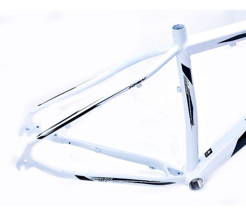 Quadro Bicicleta Spotlight Aro 29 Alumínio Mtb - Krw Cor Branco/preto