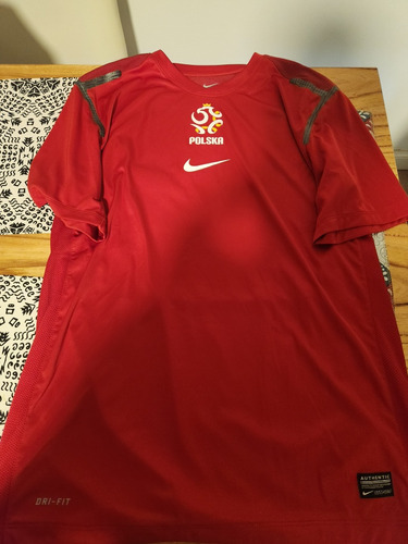 Camiseta De Entrenamiento De Polonia, Euro 2008. Unica.