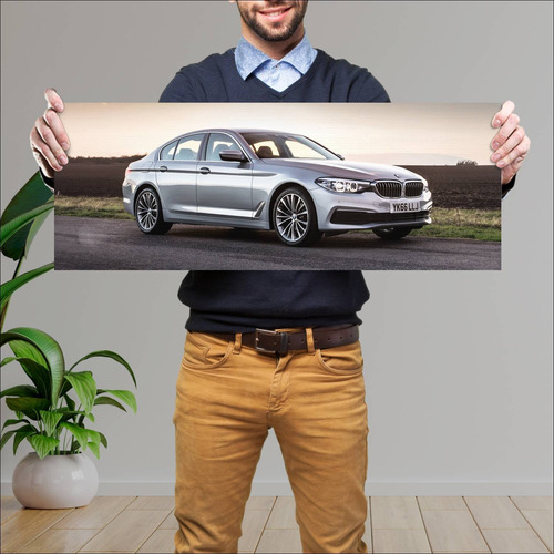 Cuadro 30x80cm Auto 2017 Bmw 5 Series Uk Auto 535