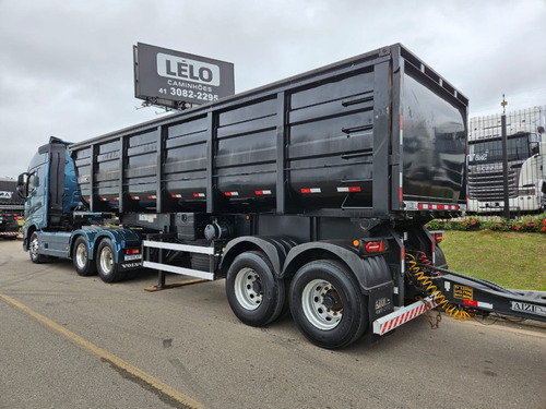 Volvo Fh 540 6x4 Bug Leve Ano 22 + Rodocaçamba Aiz Sem Pneu