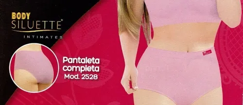 6 Pantaleta O Boxer Completo Body Siluette Etiqueta Rosa Env o