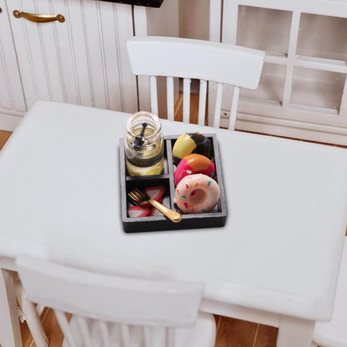 3 Set De Té Para Muñecas, Accesorios De Cocina 3 Piezas