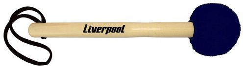 Imagen 1 de 2 de Liverpool Mc48 Bocha Azul Mazo Bombo Murga