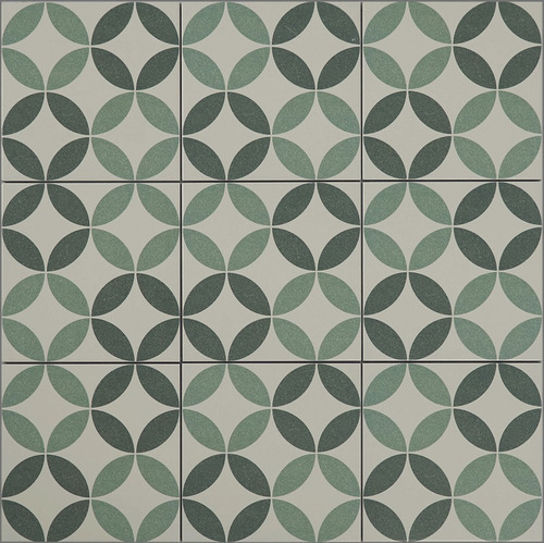 Porcelanato Riviera Nice Green Mate 25x25 Cm