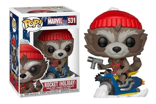 Funko Pop Marvel Holiday Rocket Raccoon