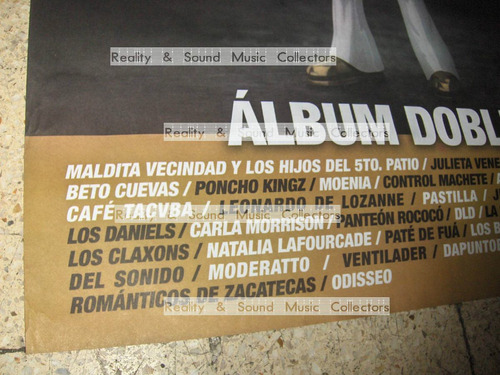 Jose Jose Poster Tributo Cafe Tacuba Molotov De Coleccion (Usado)