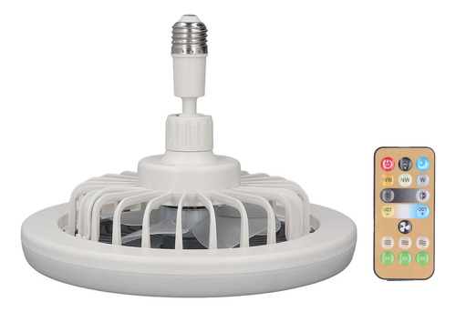 Ventilador De Techo Pequeño Con Control Remoto E27, Soporte