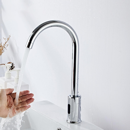 Grifo De Lavabo De Baño Sin Contacto, Grifo De Detección