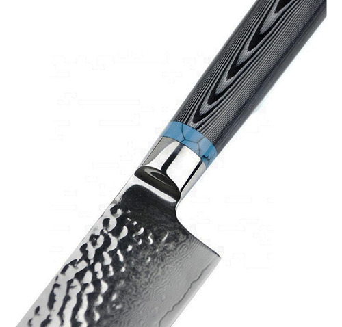Faca Netuno Kiritsuke Aço Damasco Vg10 Caixa Decorativa