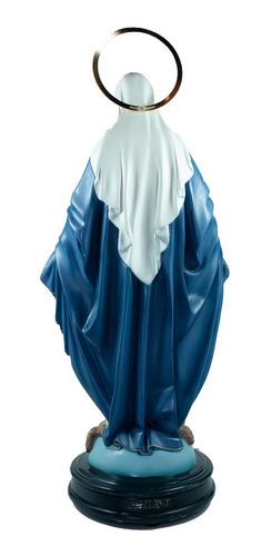 Imagem Escultura Nossa Senhora Das Graças - Colorida 40cm