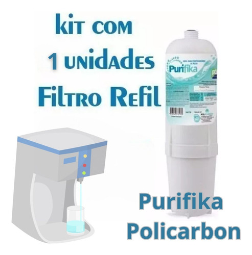 Refil Vela Policarbon Compatível Filtro Soft Todos Modelos