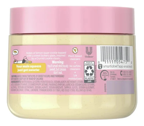 Pack Dove Crumbl Cuidado Personal Glaseado De Limon Glaseado De Limon