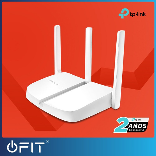 Imagen 5 de 8 de Router Wifi Mercusys Tp Link 300 Mbps 3 Antenas