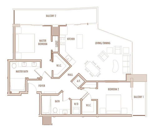 Imagen 2 de 30 de Venta. Departamento 3 Amb 121 M2. Con Amenities Y Balcon. En El Centro De Miami.