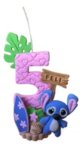 Comprar Vela Temática, Stich, Cumpleaños, Adornos De Tortas