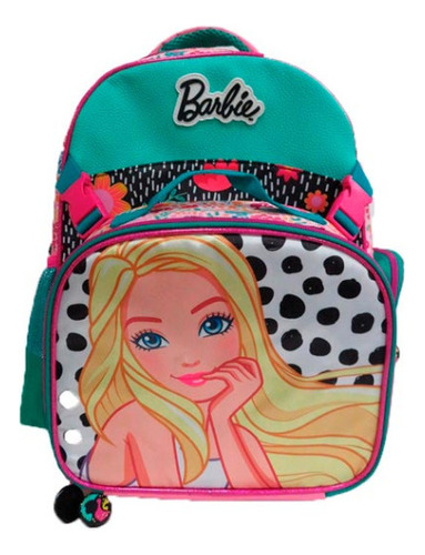 Mochila Escolar Con Lonchera Barbie