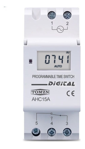 Timer Programable 30a 7 Dias X Semana 16 Eventos X Dia 110v