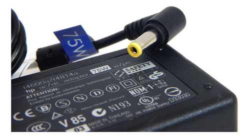 Hp Adp-75fb 19v 3950ma 75w Ac Adapter New F4600a A Rev.0 Bbx