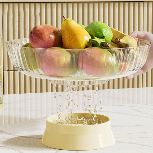Cuenco Decorativo Con Pedestal, Bandeja Para Servir, Soporte