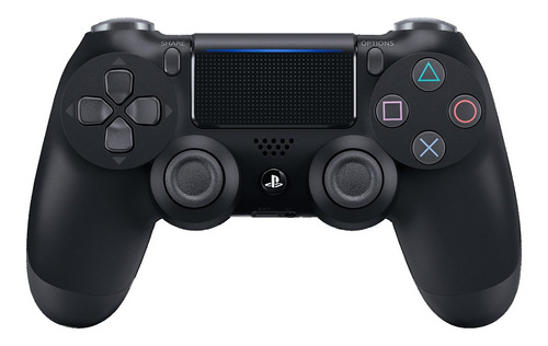 Imagem 1 de 3 de Controle joystick sem fio Sony PlayStation Dualshock 4 jet black