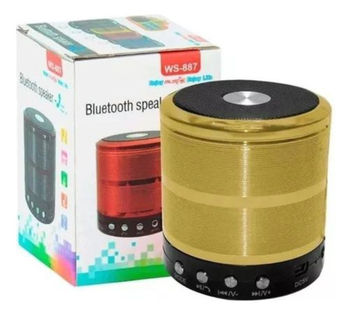 Caixinha De Som Bluetooth Portátil Mini Speaker Recarga Usb