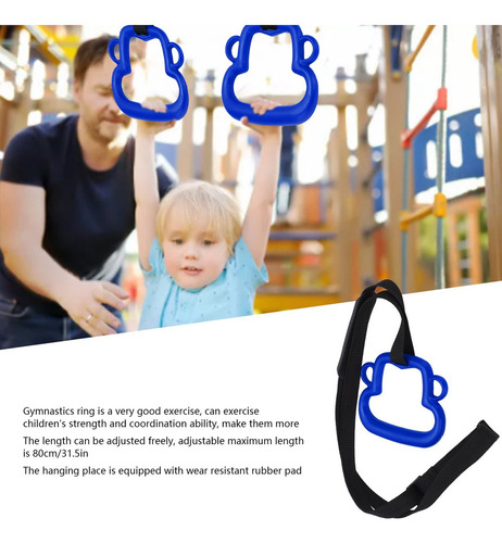 .. 1 Par Anillos De Gimnasia Para Niños Con Correas