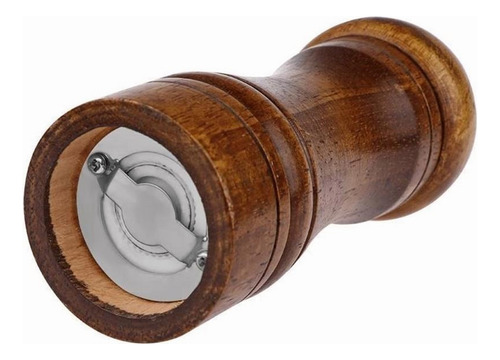 Molinillo De Pimienta Sal Y Especias Manual De Madera, 2 Pzs