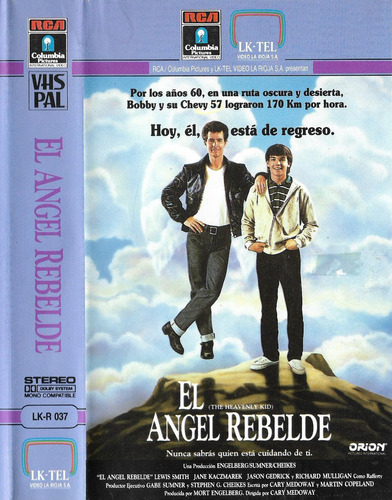 El Angel Rebelde Vhs The Heavenly Kid Lewis Smith Jason Gedr