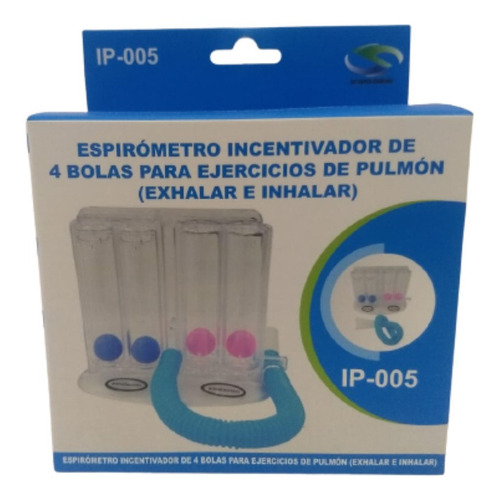 Espirómetro Exhalar E Inhalar Super Confort Ip005