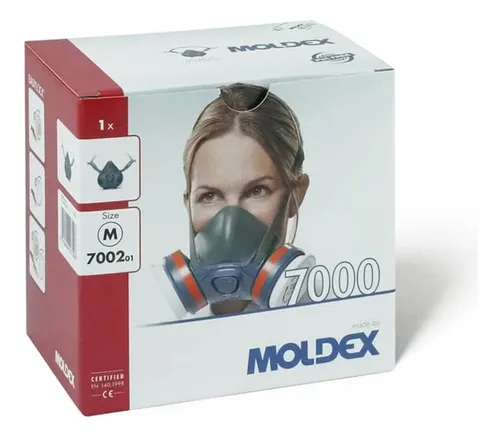 7002 Series 7000 - Media Máscara Reutilizable, Tamaño...