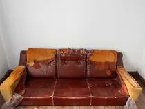 Comprar Liquido Urgente Sillón 3 Cuerpos Cuero Vacuno Para Retapizar