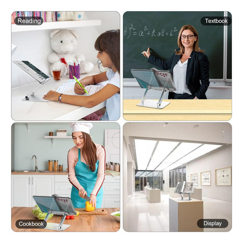 Y Supedesk Atril Acrílico Soporte For Libros Atril P Lectura