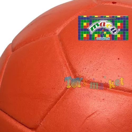 Macu Pelota De Futbol 18 Cm Colores Goma Espuma Original